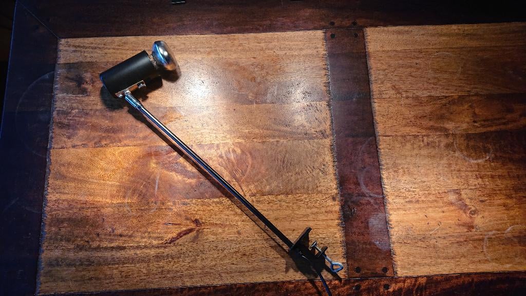 SIS Germany bureaulamp, tafellamp, klemlamp, zwart , 6stuks, Ophalen, Zo goed als nieuw, Metaal