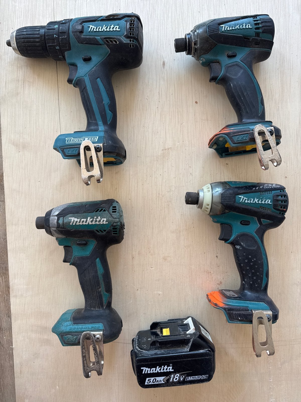 Makita Boormachines en Slagmoersleutels met Accu, Ophalen of Verzenden, Boor- en Schroefmachine, Klopboormechanisme, Gebruikt