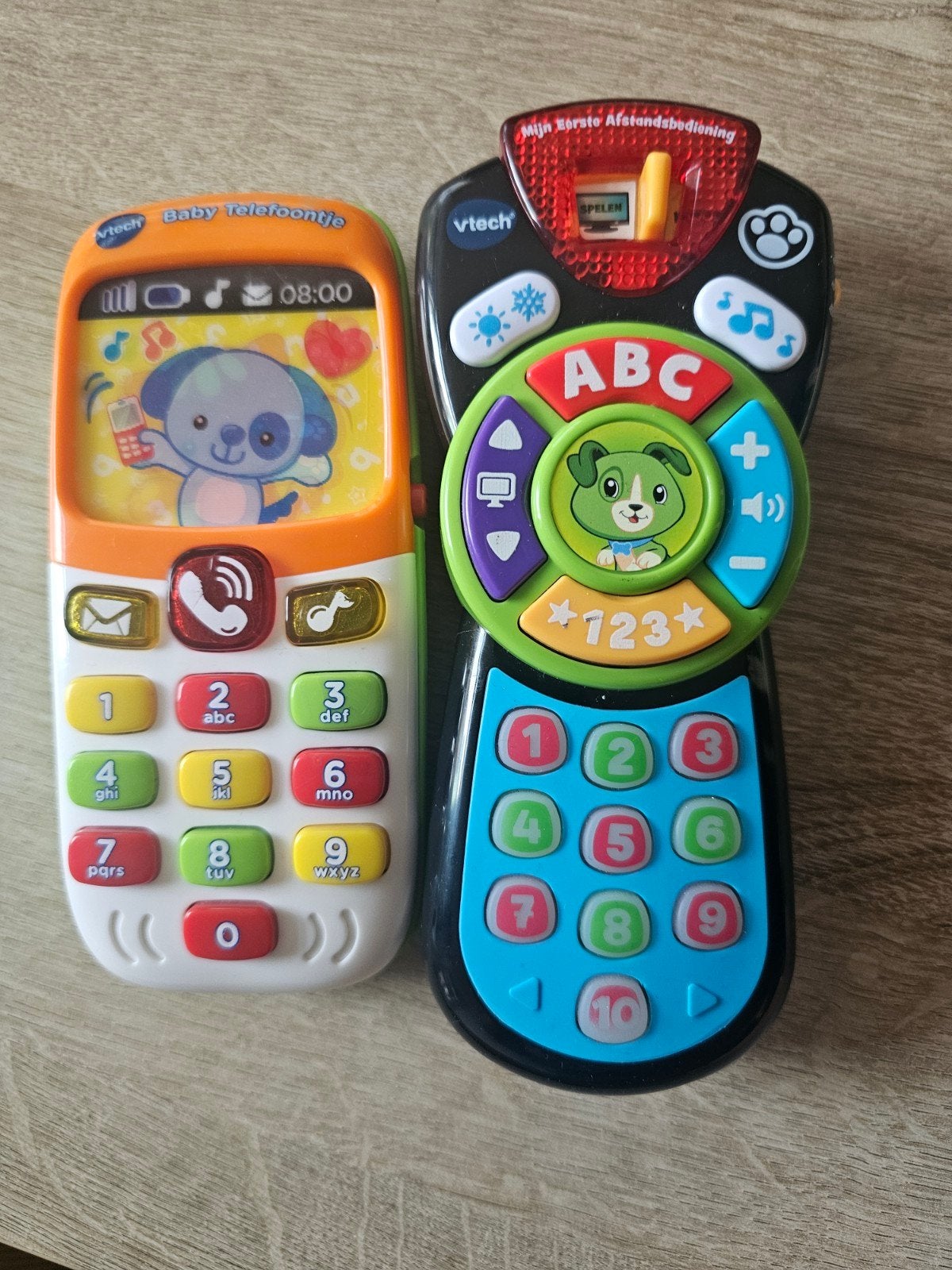Vtech telefoon en afstandsbediening, Ophalen of Verzenden, Zo goed als nieuw, 6 maanden tot 2 jaar