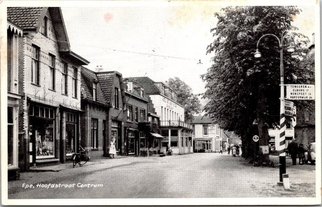 Epe - 11 oude ansichtkaarten jaren 50 II, Verzamelen, Verzenden, 1940 tot 1960, Gelopen, Gelderland