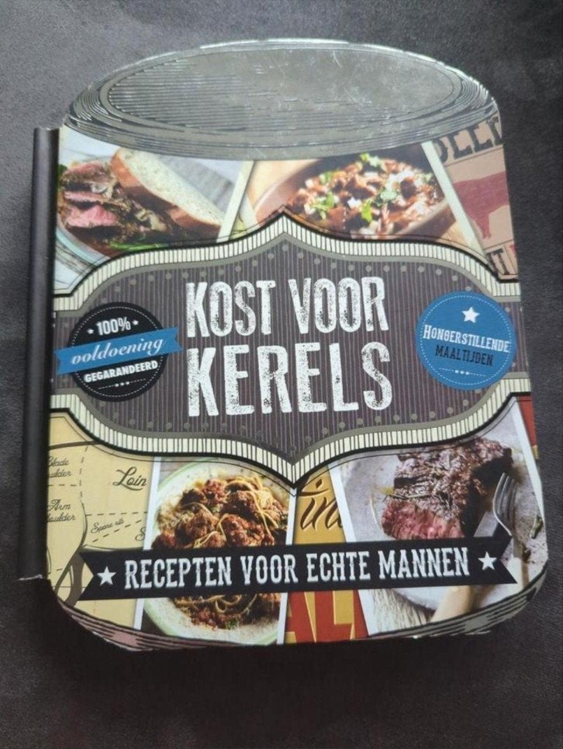 Kost voor kerels - recepten voor echte mannen, Ophalen of Verzenden, Zo goed als nieuw