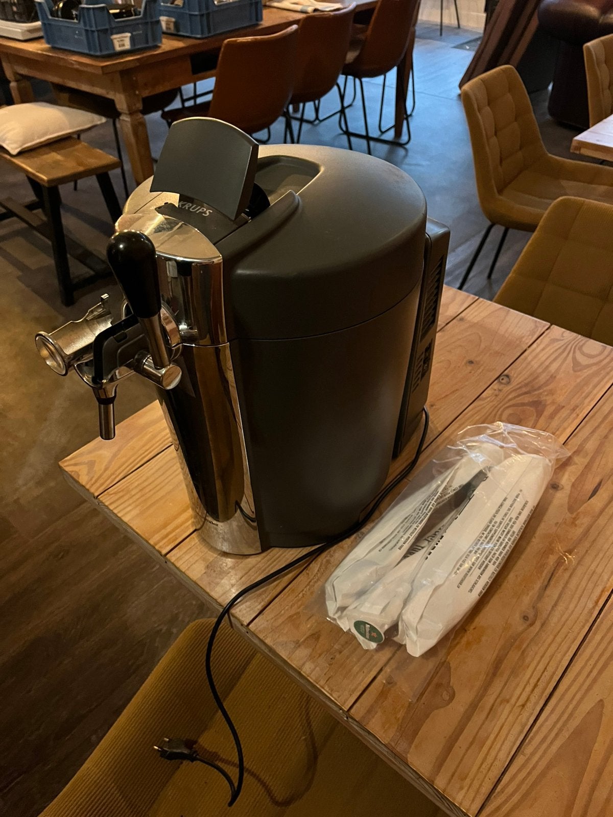 Krups biertapje, Witgoed en Apparatuur, Ophalen, Zo goed als nieuw, Krups