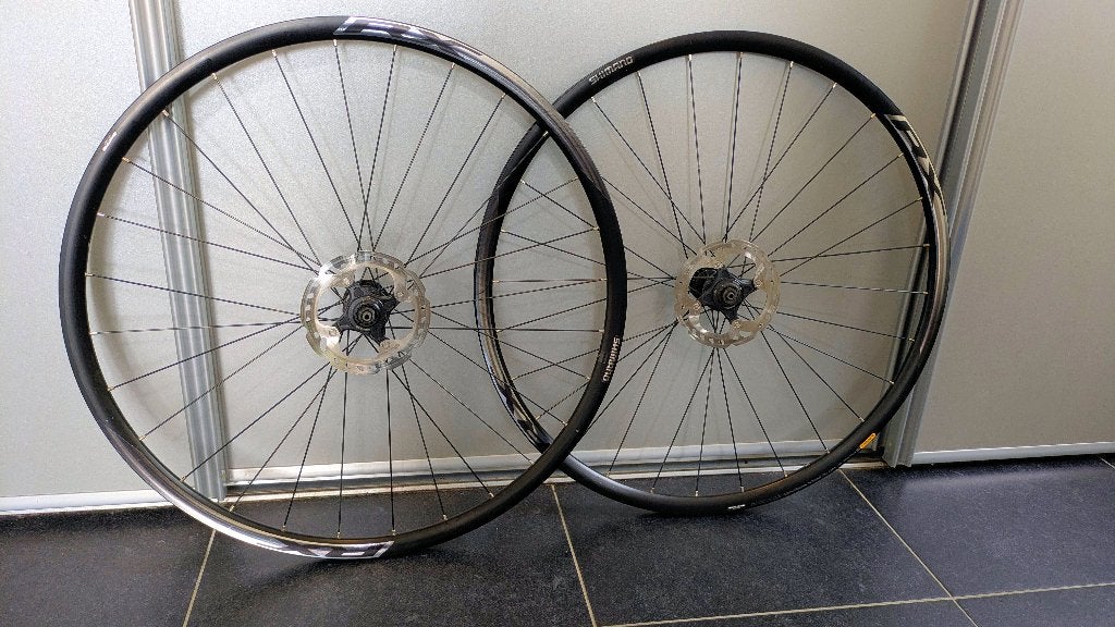 wielset shimano RS 135mm inbouwmaat disc, Fietsen en Brommers, Gebruikt, Gravelbike, Aluminium, Shimano