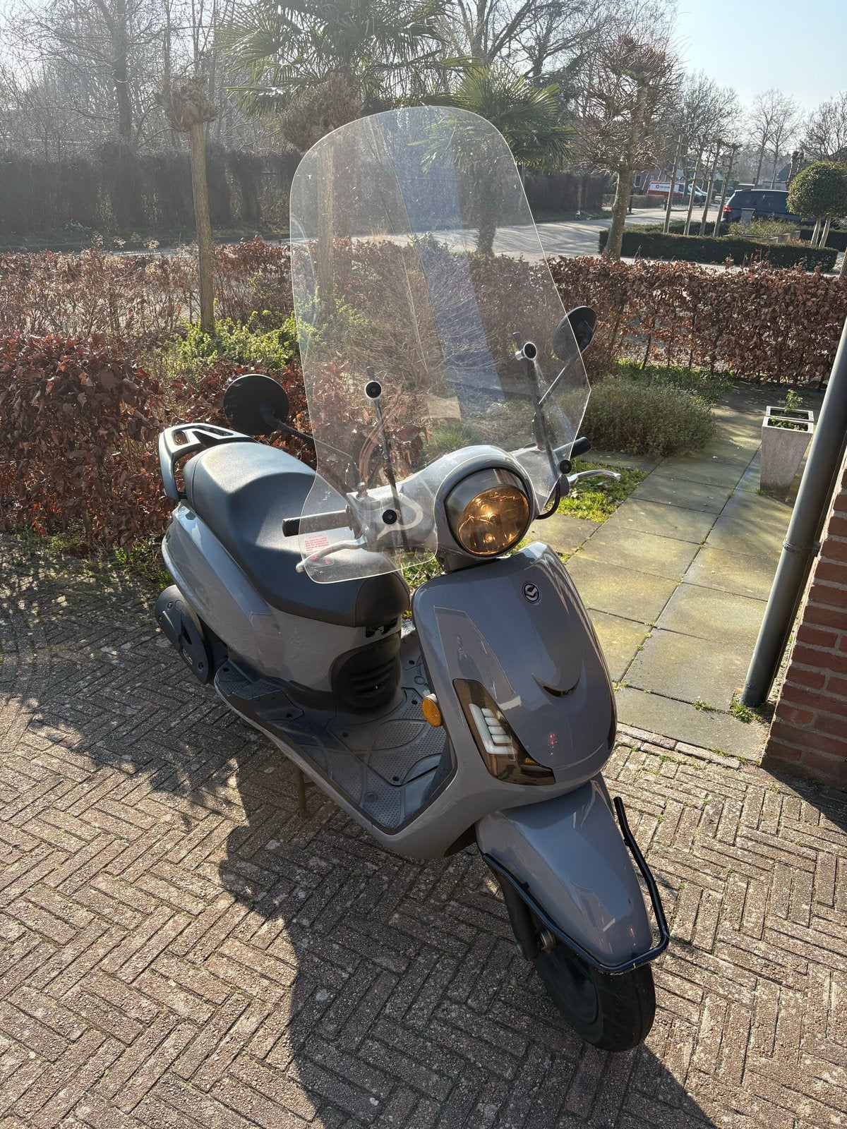 Sym  2019 - Grijs - Goed onderhouden, Ophalen, Gebruikt, Benzine, Orbit