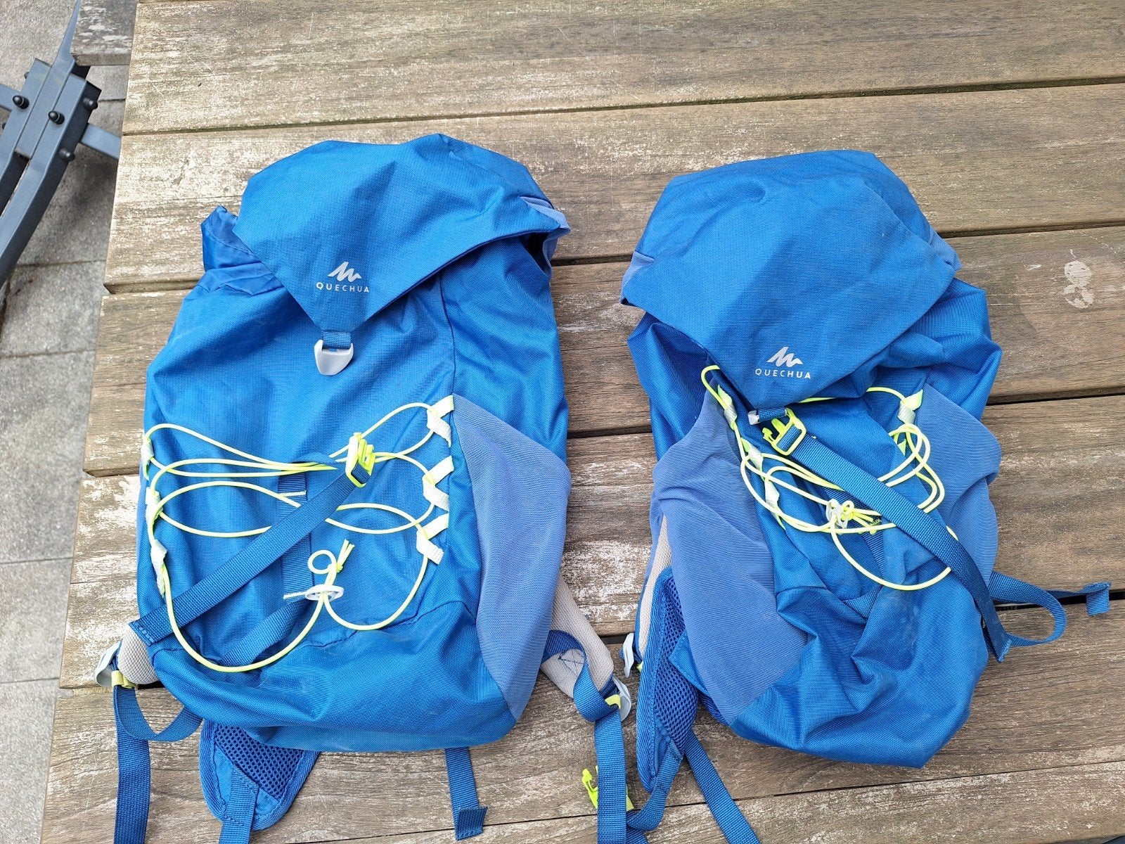 decathlon quechua kinderrugzakken 2x, Ophalen of Verzenden, Zo goed als nieuw, Unisex kinderen