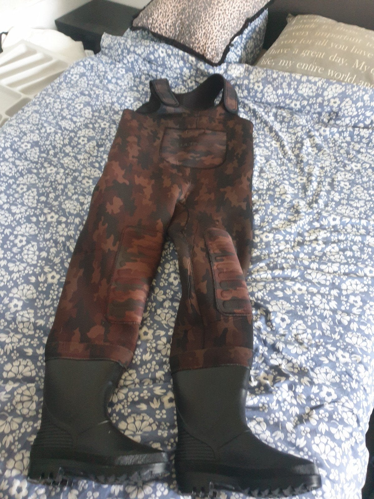 ultimate camouflage neopreen waadpak maat 41 NIEUW !!!!!, Ophalen of Verzenden, Nieuw, Kleding
