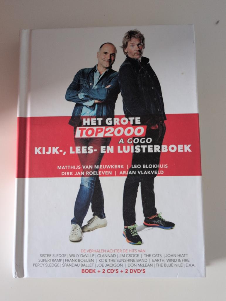 Het Grote Top 2000 a Gogo kijk-, lees-, en luisterboek, Ophalen of Verzenden, Zo goed als nieuw, Dirk Jan Roeleven; Leo Blokhuis; Arjan Vlakveld; Mathijs van ...