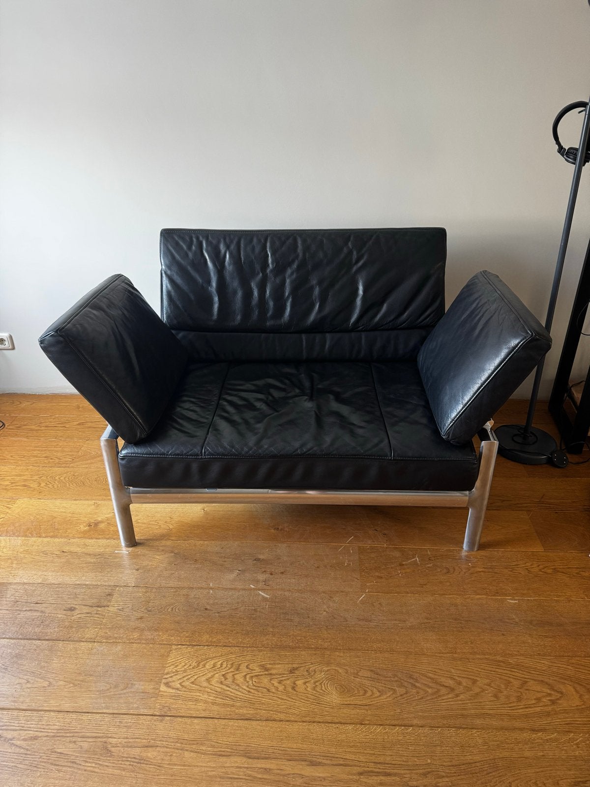 Jori 2-zitsbank van leer Design, Ophalen, Gebruikt, 150 tot 200 cm, Tweepersoons