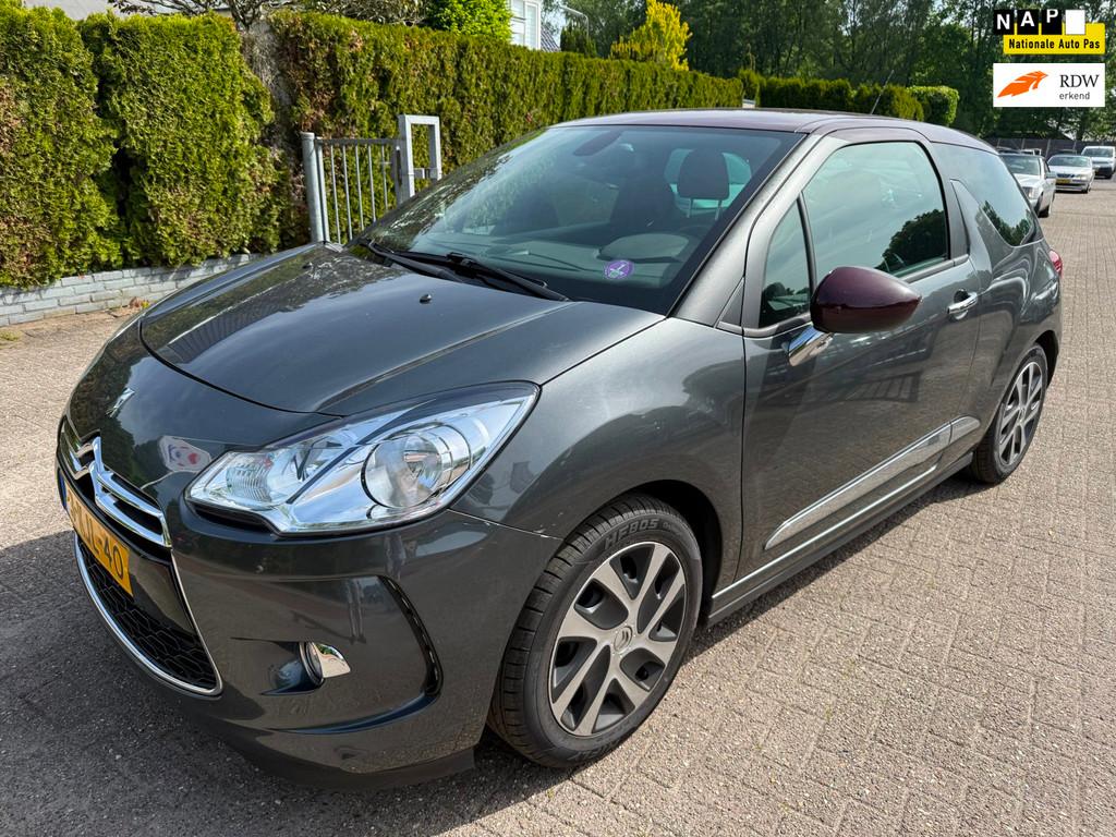 Citroen DS3 1.2 VTi Chic ECC NAVI LMV PDC CRUISE TR.HAAK NAP, Voorwielaandrijving, Euro 5, 1199 cc, 82 pk