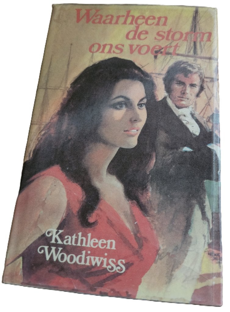 Kathleen Woodiwiss, waarheen de storm ons voert, Boeken, Gelezen, Ophalen of Verzenden, Nederland, Kathleen Woodiwiss