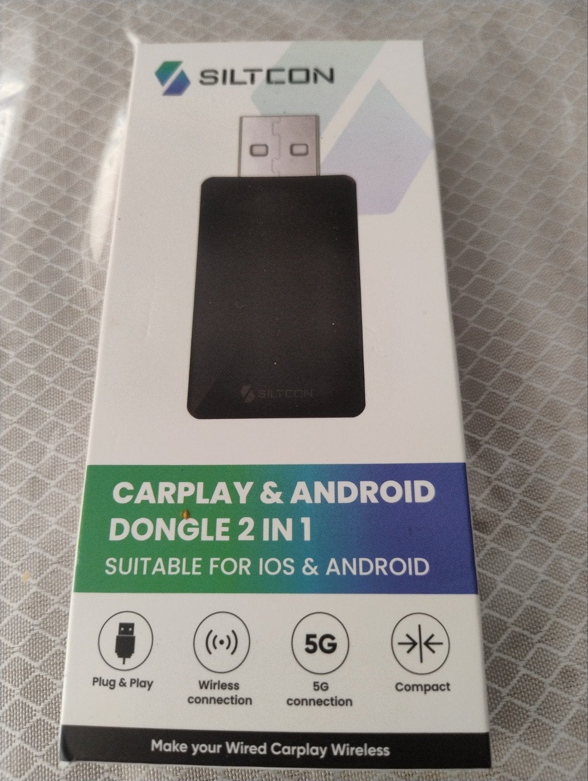 Siltcon CarPlay & Android Dongle 2-in-1 - Nieuw, Ophalen of Verzenden, Nieuw