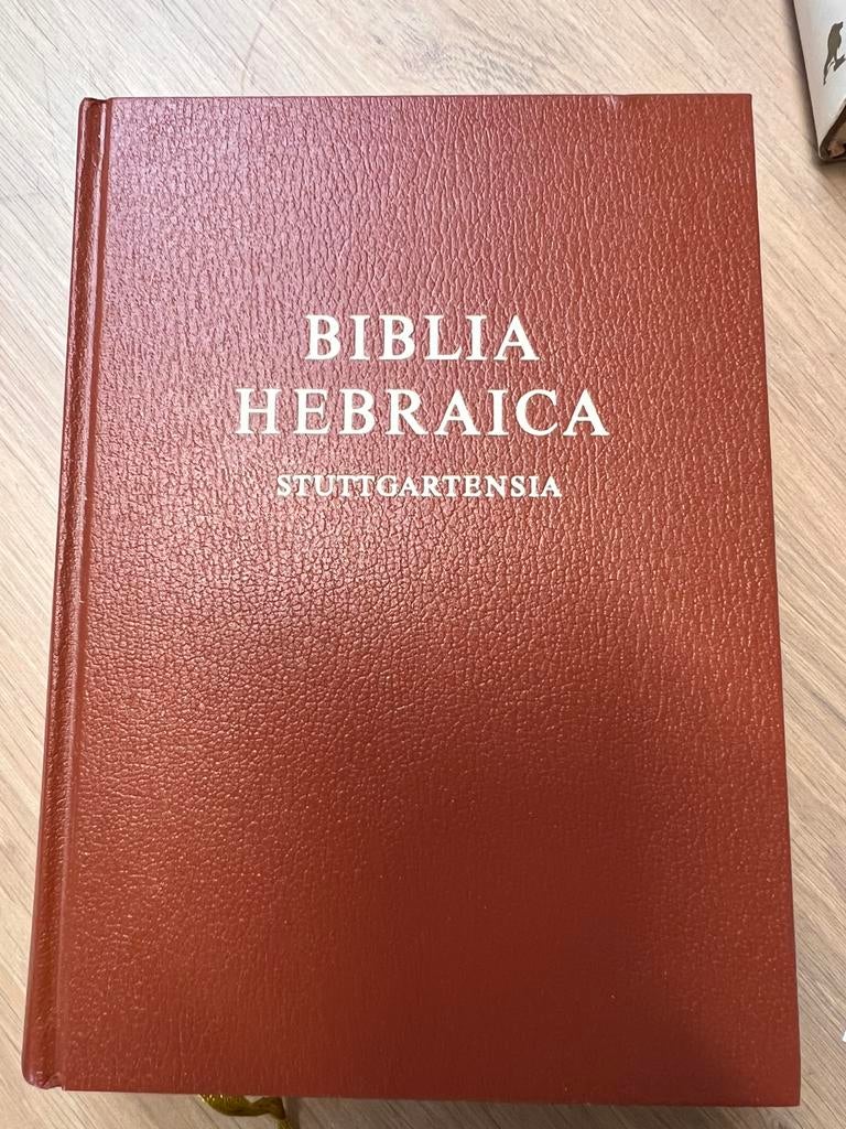Biblia Hebraica Stuttgartensia (BHS) 1997, Ophalen of Verzenden, Zo goed als nieuw