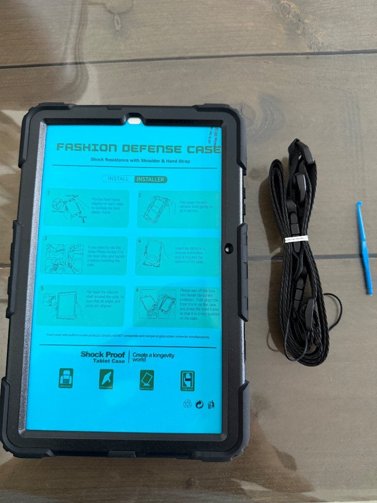 Tablethoes met Screenprotector Samsung Galaxy Tab S6 Lite, Computers en Software, Verzenden, 8 inch, Nieuw, Bescherming voor- en achterkant