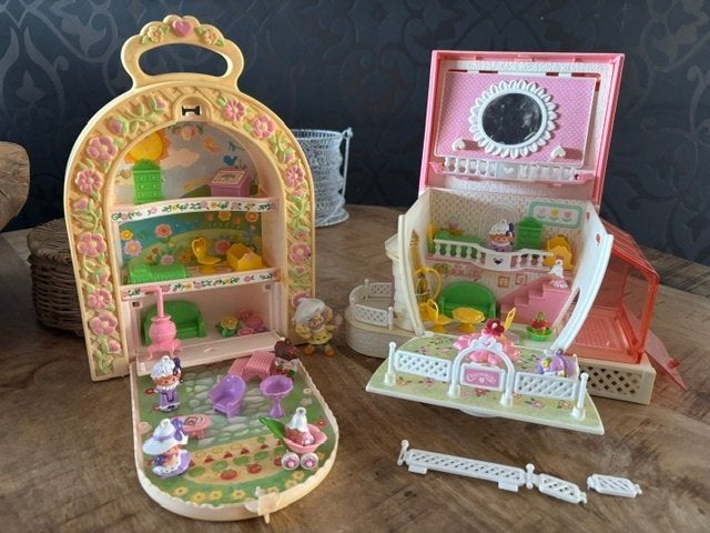 Grote Set Hasbro Dufti’s (Charmkins) 1983–10 Figuurtjes, Ophalen of Verzenden, Gebruikt