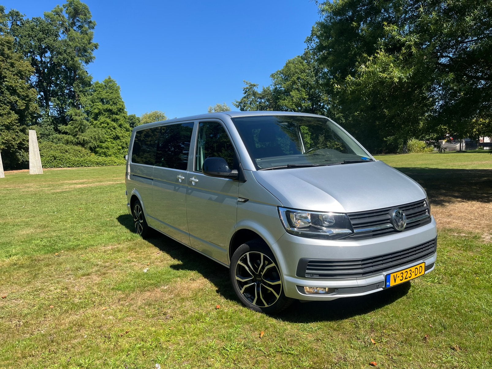 Volkswagen Transporter 2017 Marge dubb cab, Auto's, Voorwielaandrijving, Stof, Euro 6, 4 cilinders