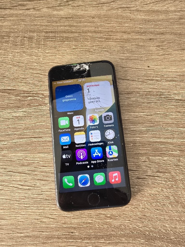 Iphone Se 128GB / 100%, Telecommunicatie, Ophalen of Verzenden, Zwart, 128 GB, IPhone SE (2022)