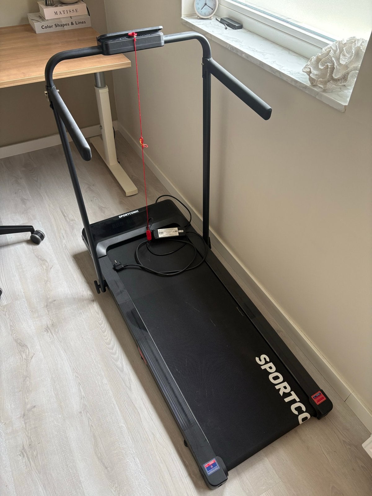 Sportconic Loopband met Inclinestand, Sport en Fitness, Ophalen, Zo goed als nieuw, Metaal, Loopband