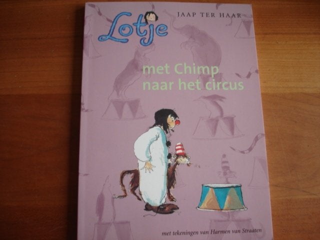 HH.(809) met chimp naar het circus : door jaap ter haar  met, Ophalen of Verzenden, Zo goed als nieuw, Fictie algemeen