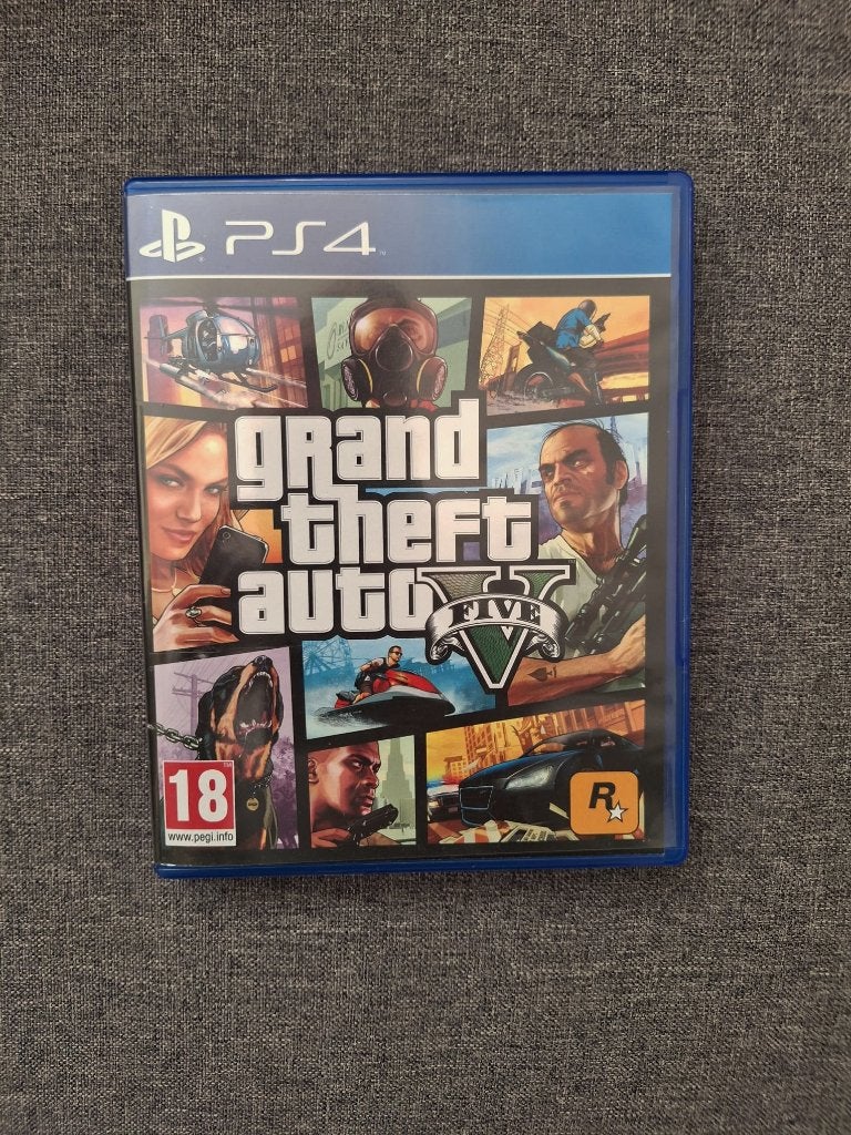 Grand Theft Auto V - GTA 5 - Playstation 4 PS4 - Compleet, Avontuur en Actie, Gebruikt, Vanaf 18 jaar, 1 speler