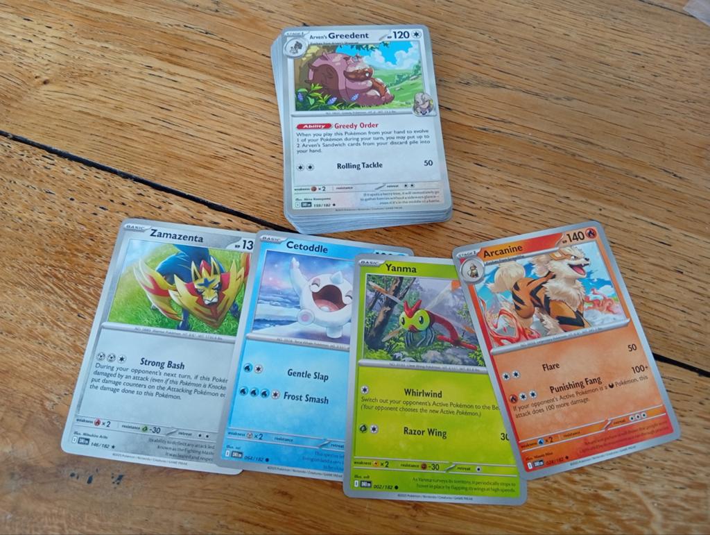 45 Pokemon kaarten destined Rivals, Ophalen of Verzenden, Meerdere kaarten
