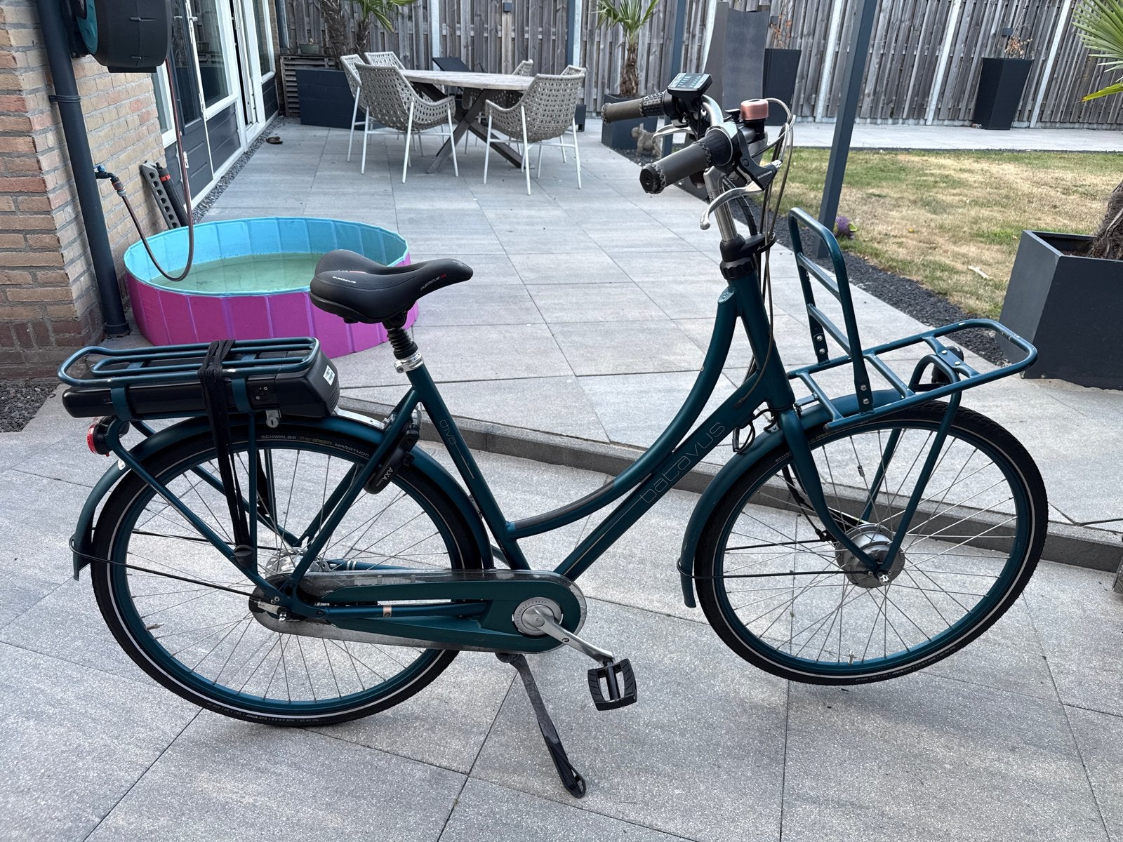 Batavus Diva E-go elektrische fiets  57 cm 7 speed, Ophalen, Gebruikt, Batavus, 50 km per accu of meer