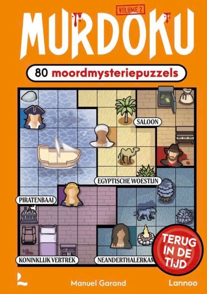 Murdoku 2 - Terug in de tijd, Verzenden, Minder dan 500 stukjes, Nieuw