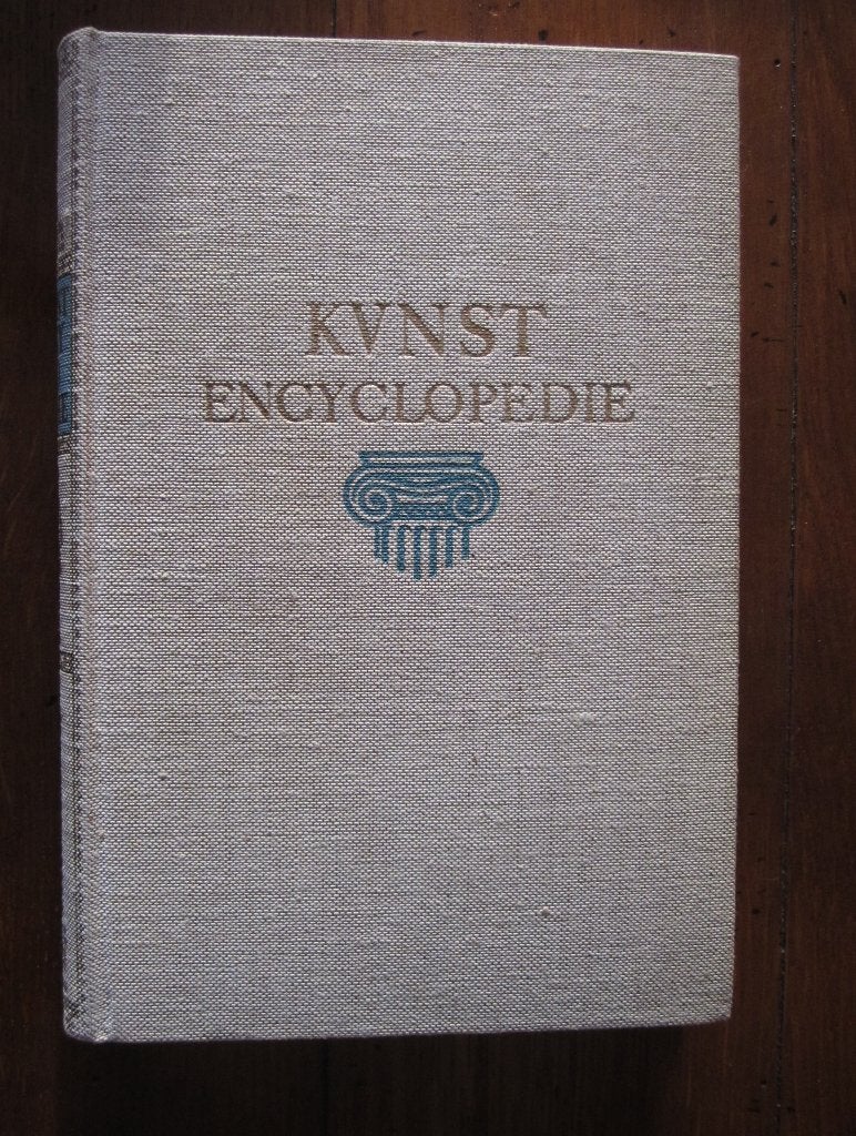 Kunst Encyclopedie B.D. Swanenburg 1953, Ophalen of Verzenden, Gelezen, B.D. Swanenburg