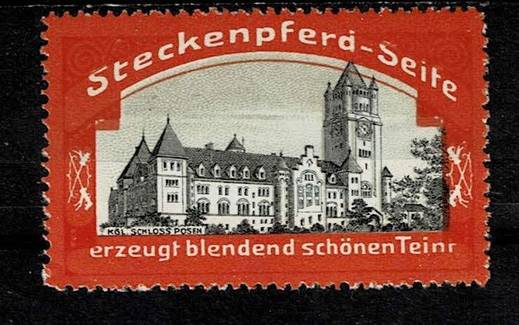 sluitzegel Duitsland STECKENPFERD, Ophalen of Verzenden, Overige thema's