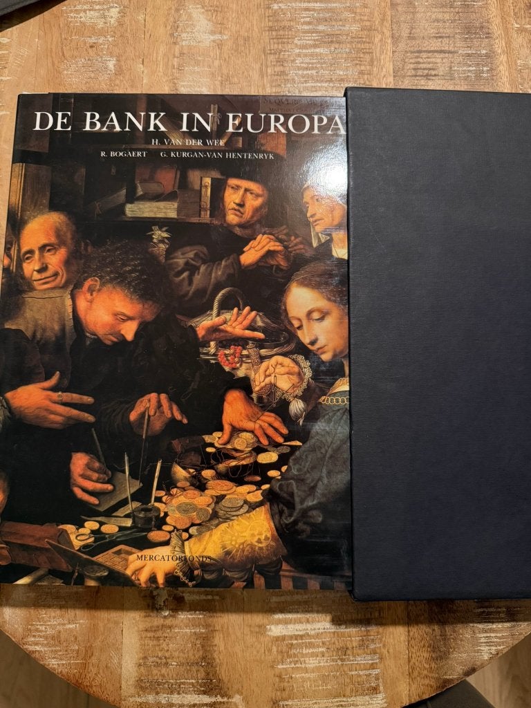 Boek De Bank in Europa - 25 eeuwen bankgeschiedenis, Boeken, Ophalen of Verzenden, 14e eeuw of eerder, Zo goed als nieuw, Europa