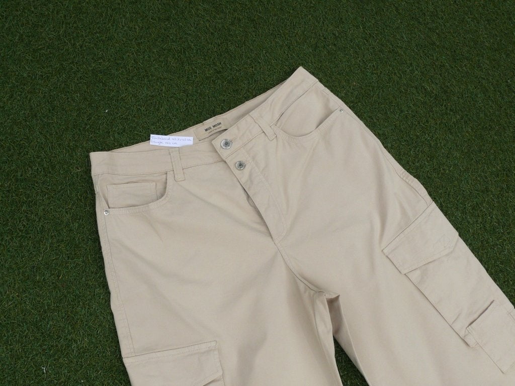 MOS MOSH broek maat 30 lengte 32 als nieuw, Maat 38/40 (M), MOS MOSH, Beige, Ophalen of Verzenden