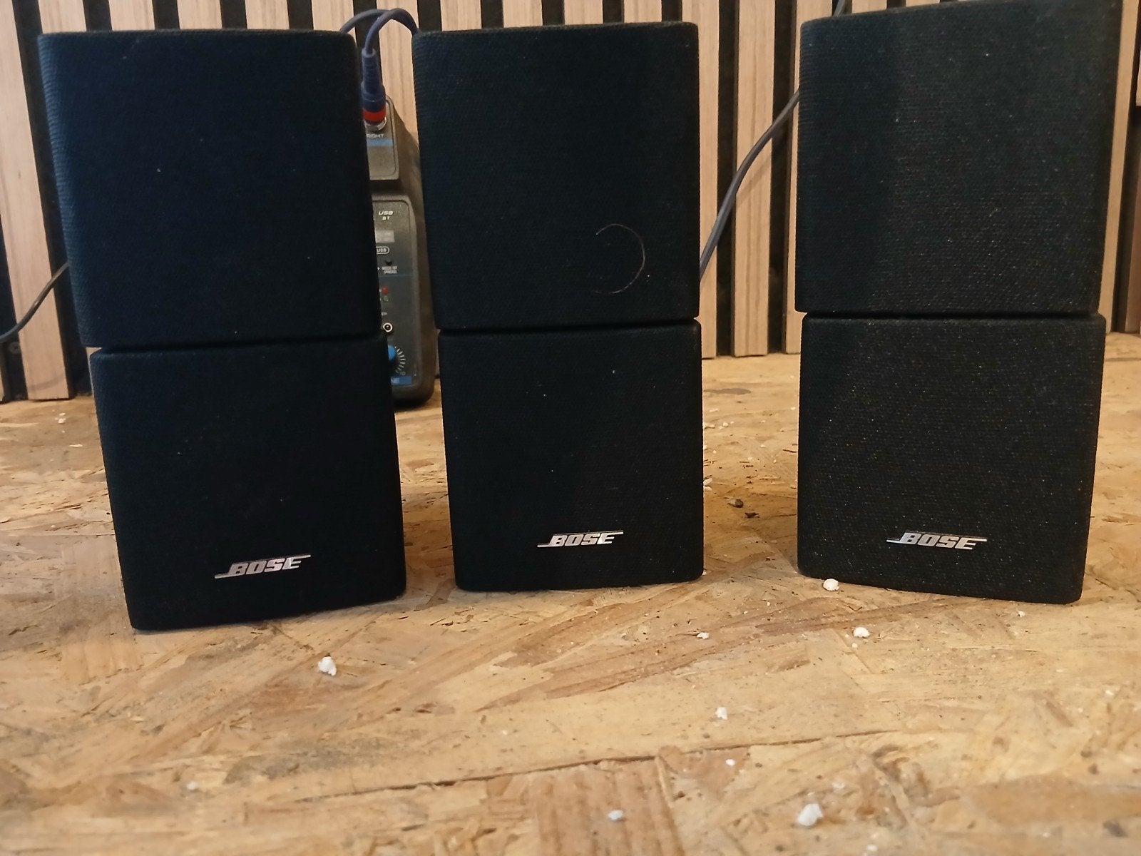 3 bose speakers werken goed, Audio, Tv en Foto, Luidsprekers, Ophalen, Minder dan 60 watt, Front, Rear of Stereo speakers, Bose