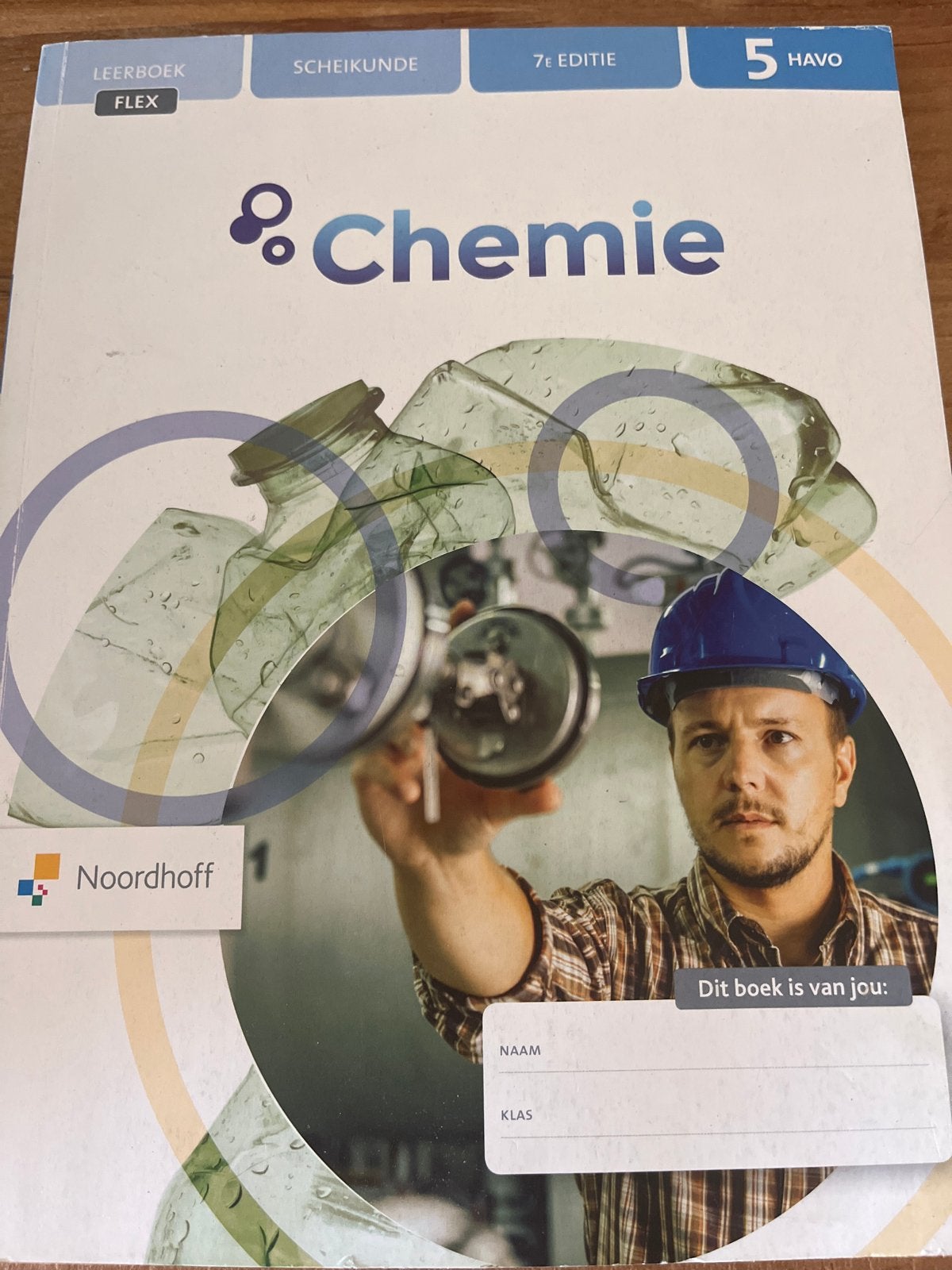 Chemie 5 HAVO Leerboek FLEX 7e editie Noordhoff, Ophalen of Verzenden, Gelezen, HAVO, Scheikunde