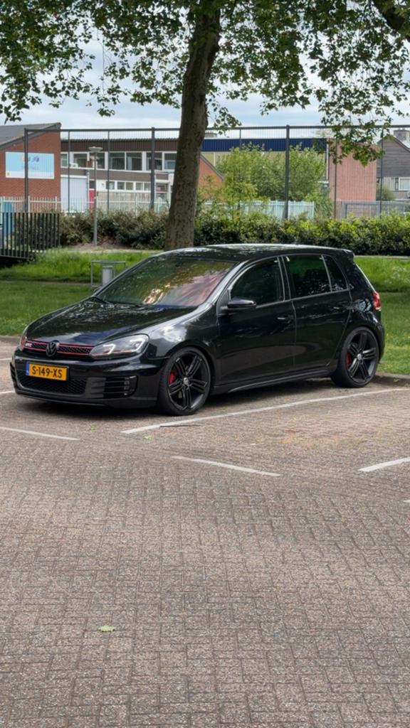 Volkswagen Golf 6 GTI 2.0 TSI – Stage 1 – 260+ PK, Auto's, 275 pk, Zwart, Stationwagon, Particulier