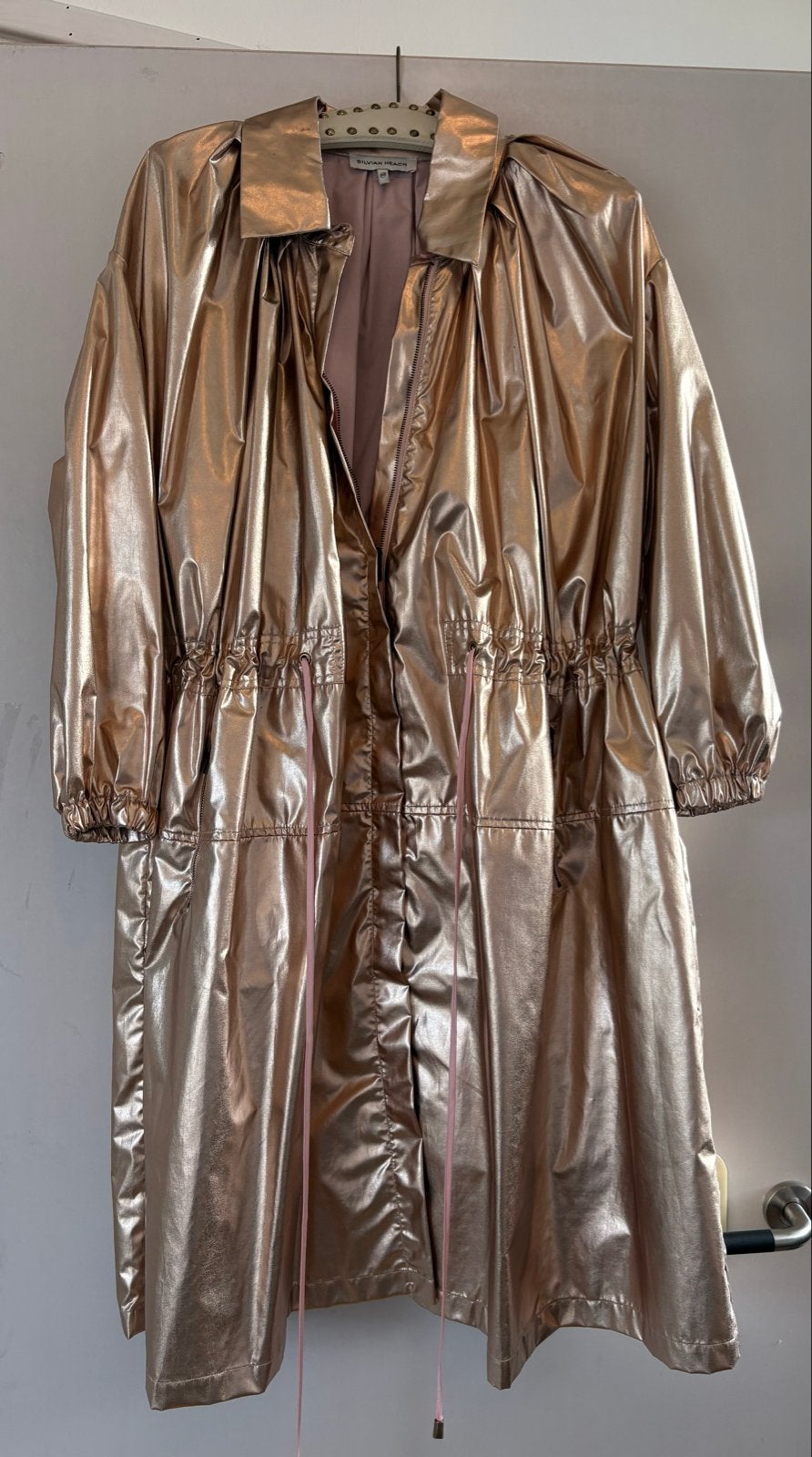 Silvian Heach gouden jas - Maat XS, Ophalen of Verzenden, Zo goed als nieuw, Maat 34 (XS) of kleiner, Goud