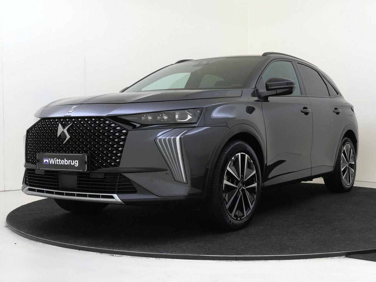 DS DS 7 1.6 PHEV 225 Ligne Business Alcantara | Achteruitrij, Auto's, Automaat, Gebruikt, 4 cilinders, Leder