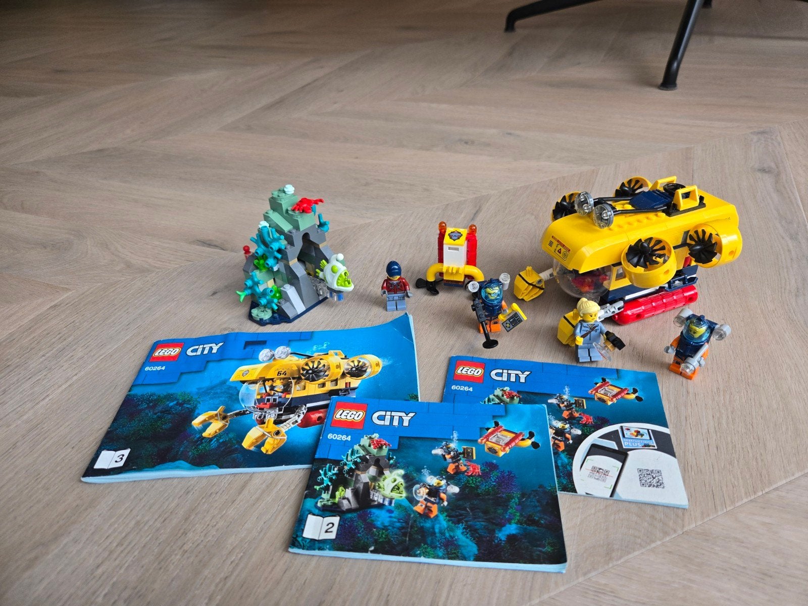 Lego City Diepzee Onderzoeksschip 60264, Compleet, City, Lego, Ophalen of Verzenden