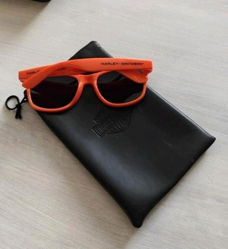 Nieuwe Harley Davidson zonnebril, Overige merken, Zonnebril, Nieuw, Oranje