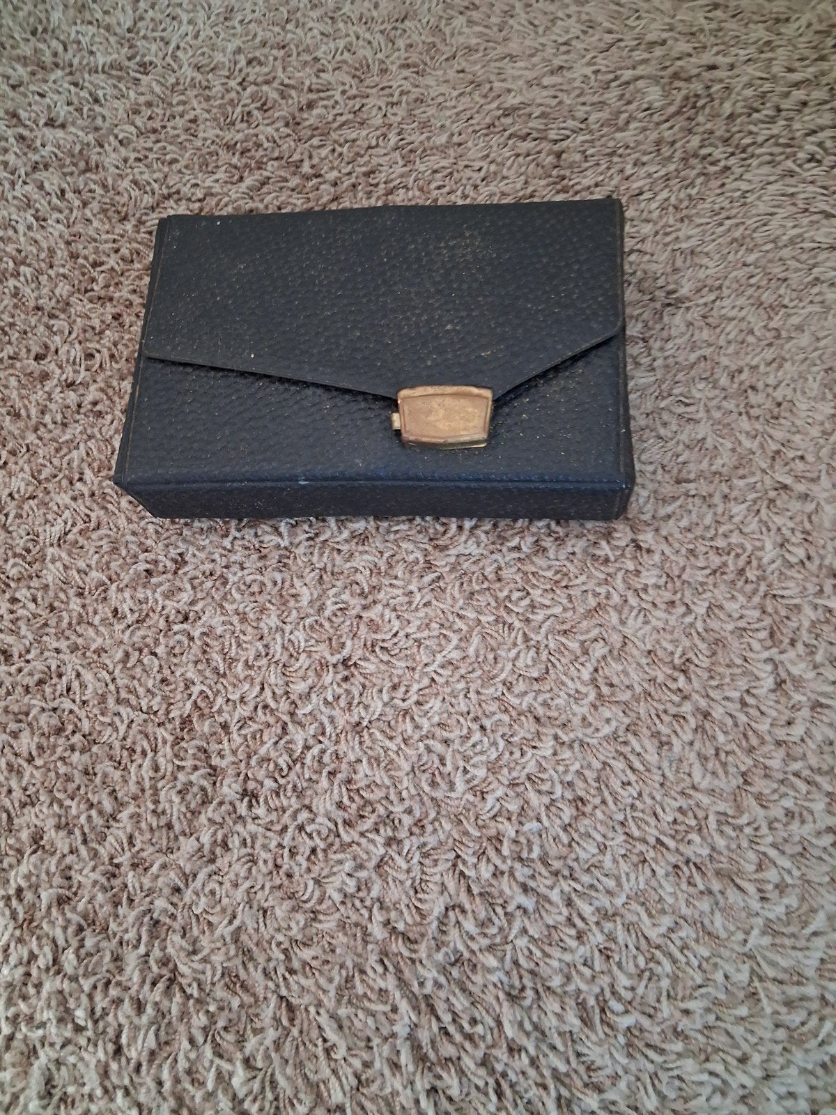 vintage schoenpoetsset, Ophalen of Verzenden, Bruin