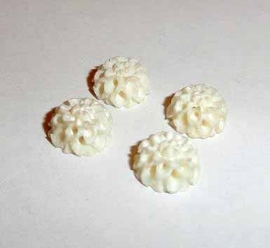 Cabochons bloemetjes slagroomtoefjes, Verzenden, Nieuw, Overige typen