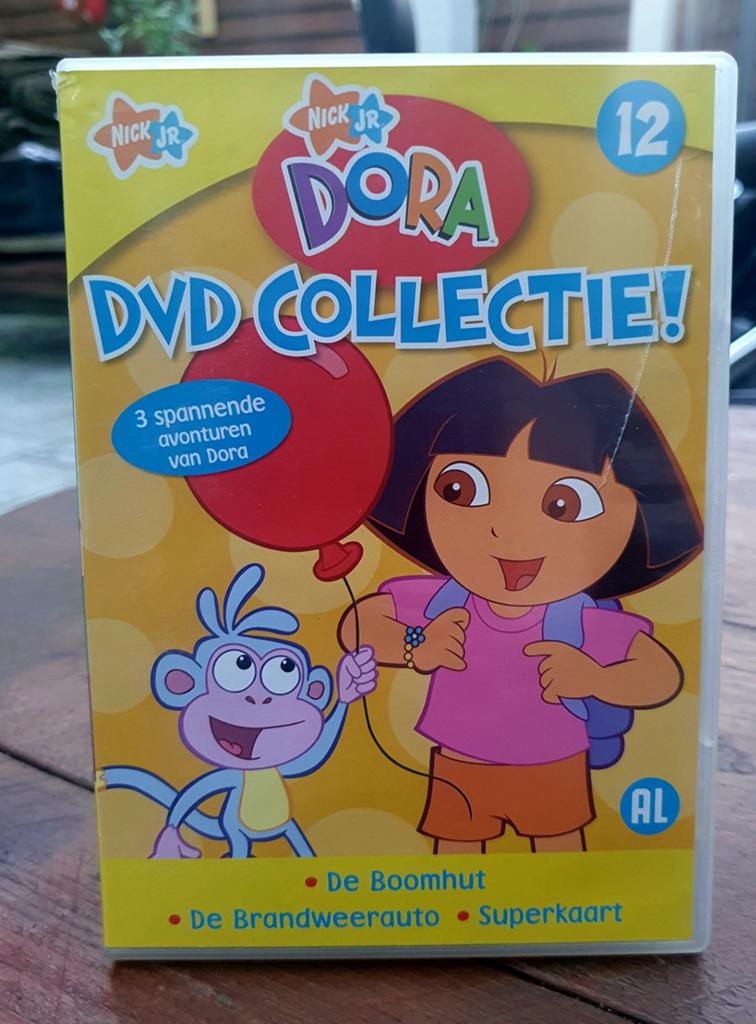 Dora the Explorer DVD Collectie - 3 Spannende Avonturen, Alle leeftijden, Ophalen of Verzenden, Gebruikt