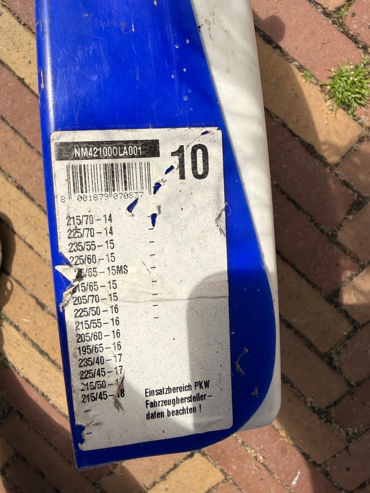 Sneeuwkettingen Weissenfels Clack & Go, weinig gebruikt, Ophalen, Zo goed als nieuw