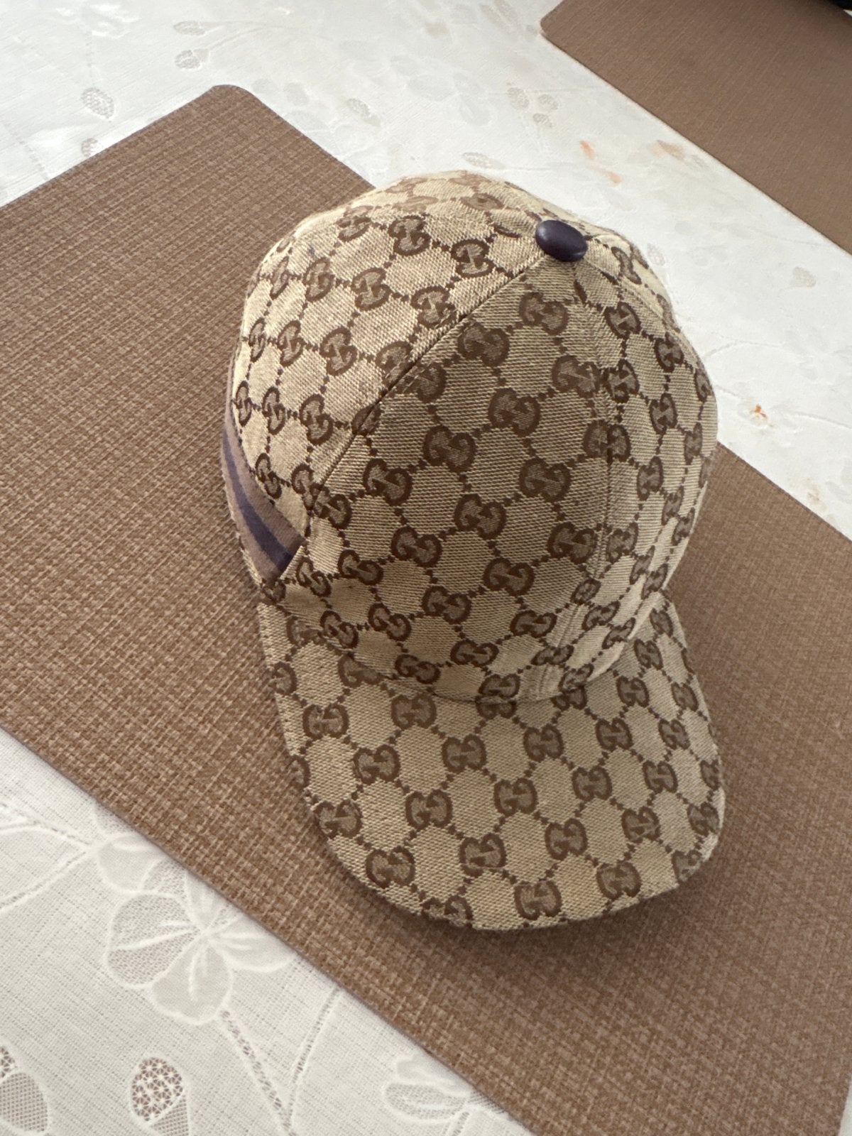 Gucci GG Canvas Baseballpet - Zo goed als nieuw, Ophalen, Zo goed als nieuw, Pet