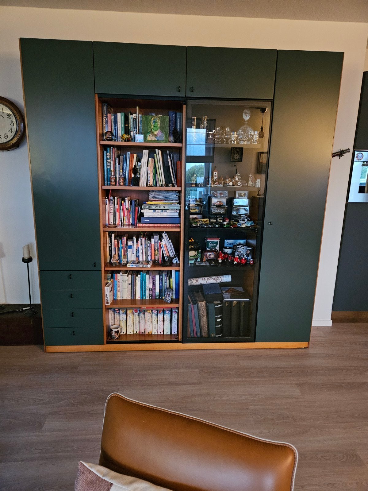 Molteni kast, Gebruikt, Met lade(s), 200 cm of meer, Modern