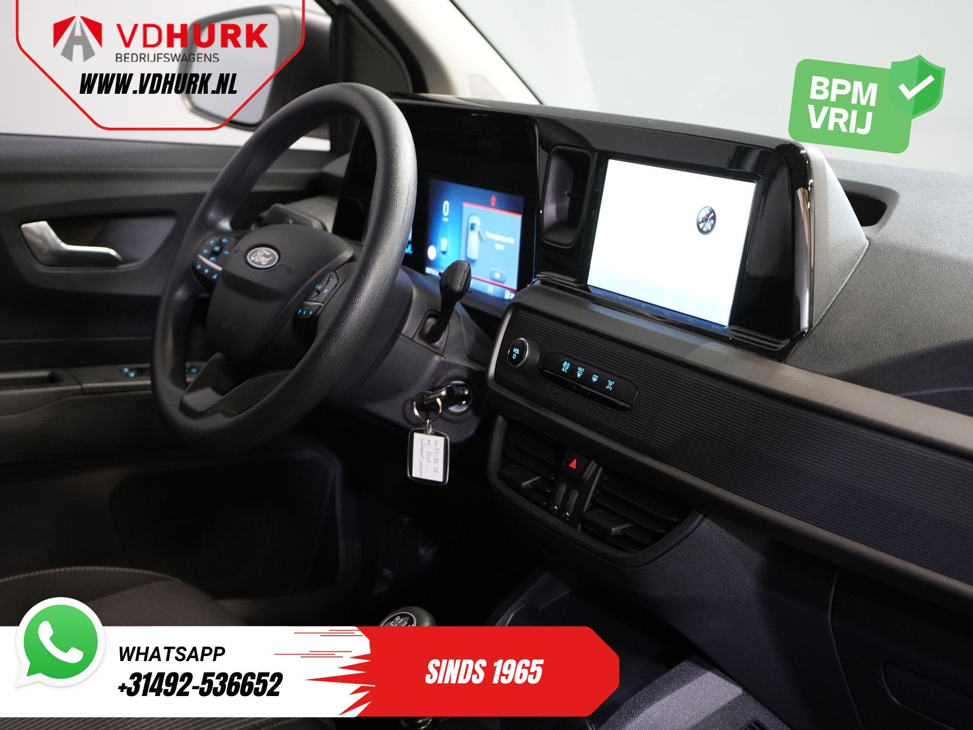 Ford Transit Courier 1.0 Trend 100 pk BENZINE Carplay/ Virtu, Auto's, Voorwielaandrijving, Gebruikt, Bedrijf, 2 stoelen