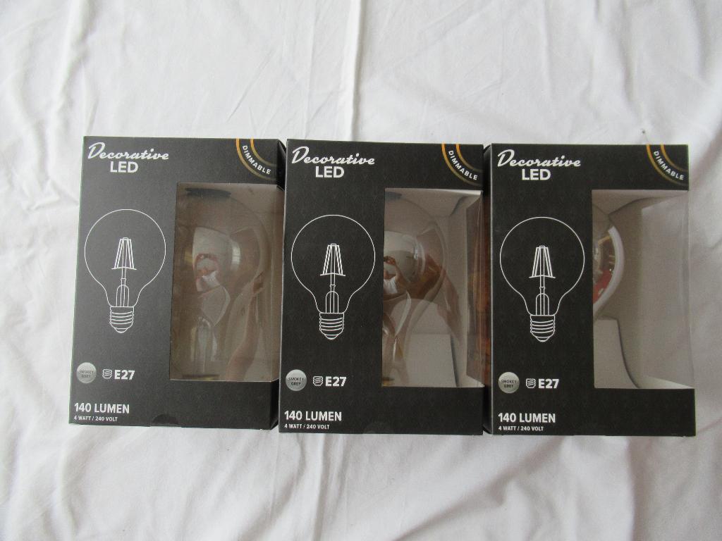 lampen led decorative dimbaar, Ophalen of Verzenden, Nieuw, E27 (groot), Led-lamp