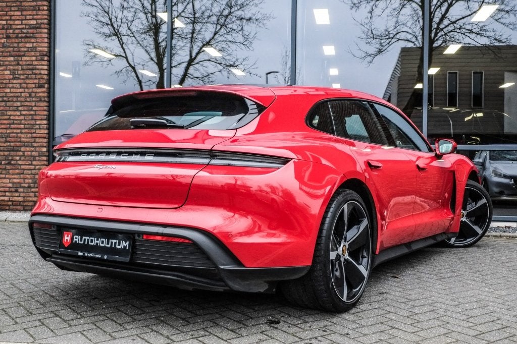 Porsche Taycan Sport Turismo SOH 96%, 89 kWh Panoramadak, Sp, Auto's, 0 cilinders, Gebruikt, Zwart, 93 kWh