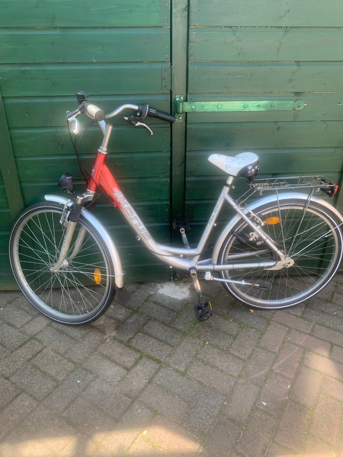 Dames Fiets 26 inch. ( Ikarus ), Terugtraprem, Gebruikt, 50 tot 53 cm, Ophalen