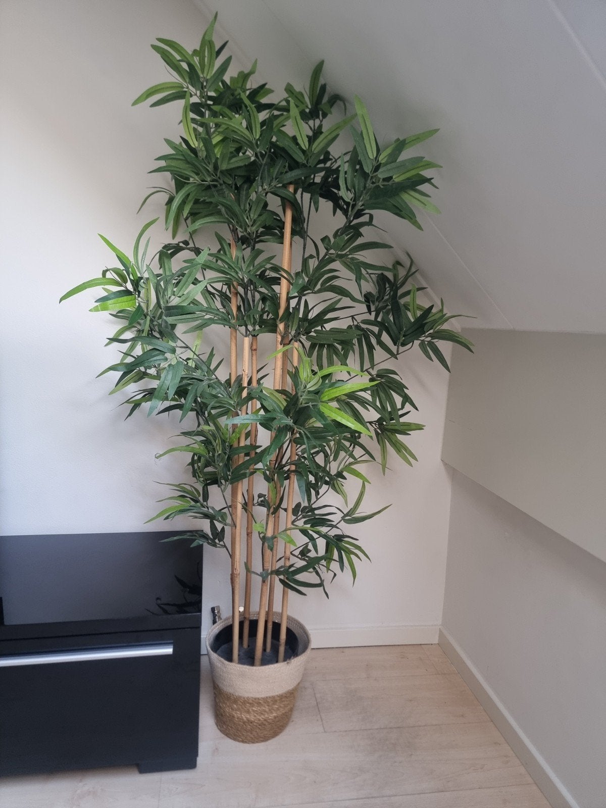IKEA Kunstplant Bamboe 180 cm, Ophalen, Binnen, Groen, Onderhoudsvrij