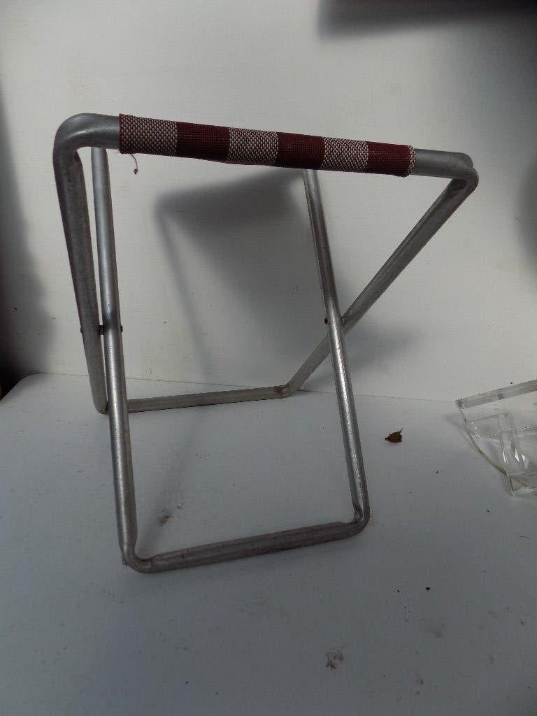 Opvouwbaar krukje viskrukje campingkrukje kamperen, Ophalen of Verzenden, Gebruikt