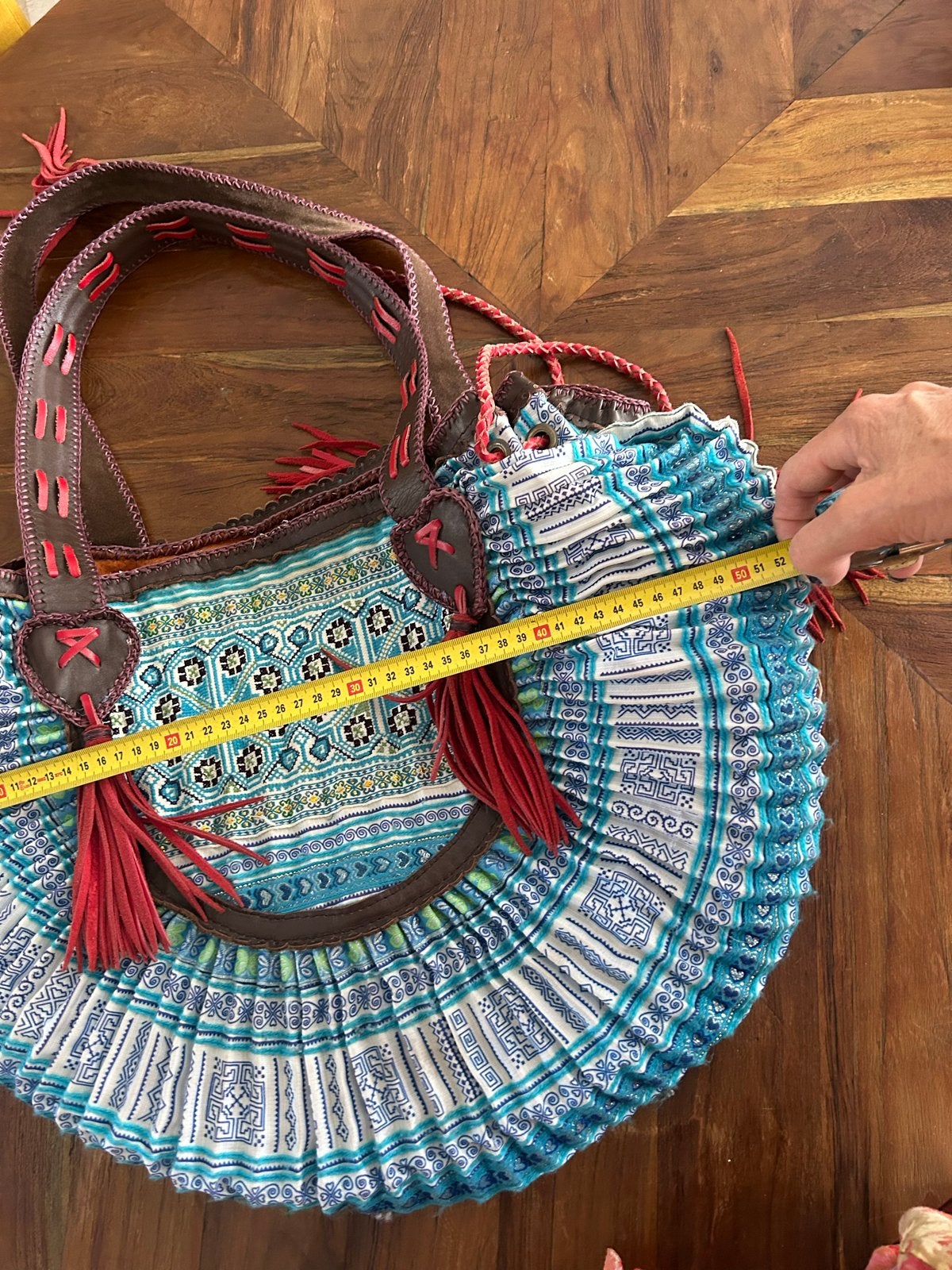 Ibiza tas van het merk world family, Ophalen of Verzenden, Gebruikt, Overige kleuren, Shopper
